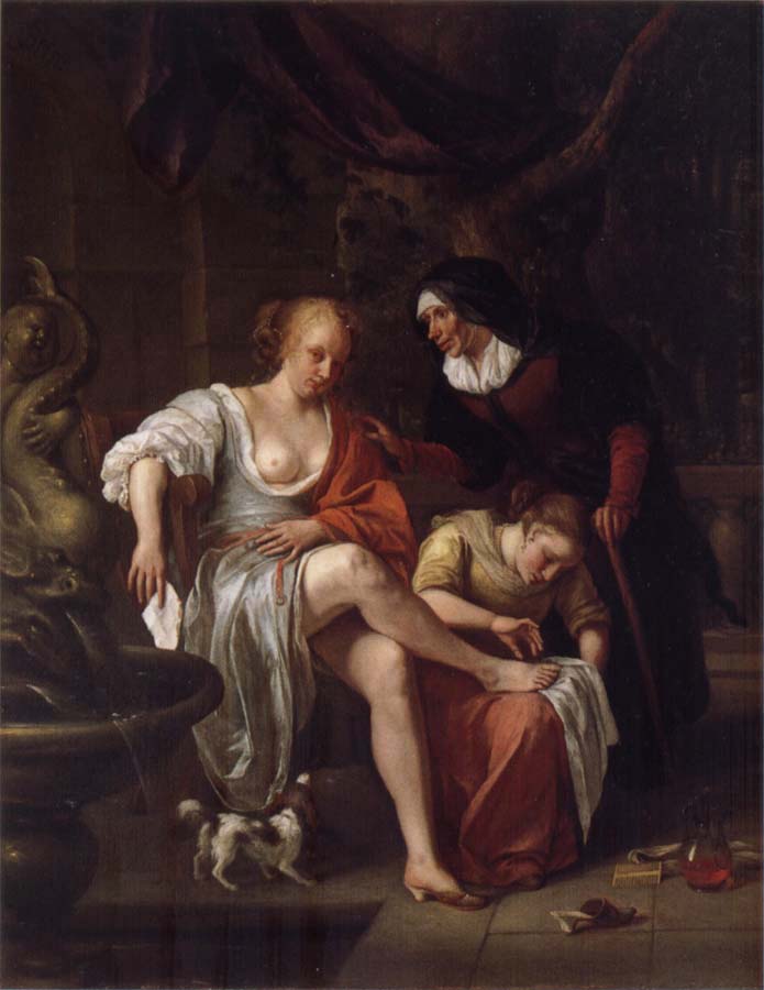 Jan Steen Bathsheba afther the bath